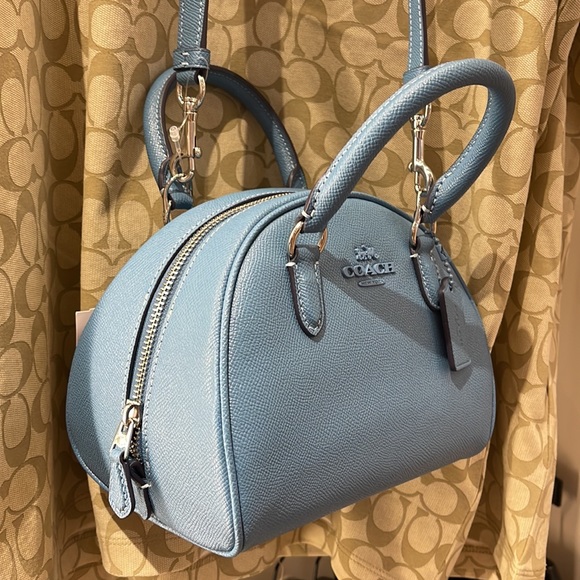 Coach Sydney Satchel 
SV/Pacific Blue - Picture 16 of 16